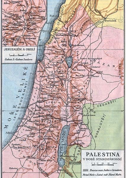 Palestina v dob Starozkonn/Palestine in the OldTestament Age