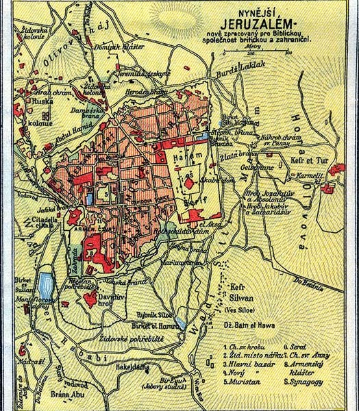 Nynj Jeruzalm/Present Jerusalem