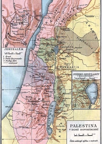 Palestina v dob Novozkonn/Palestine in the NewTestament Age